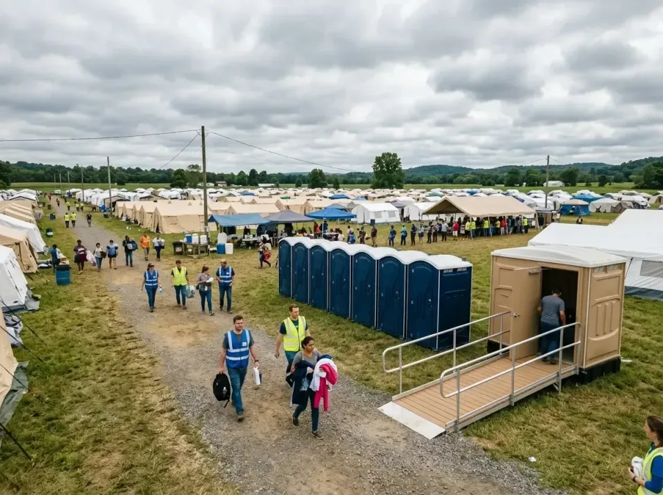 disaster-relief-camp-restrooms-010 — frequently asked questions, Dumpster & Portable Bathrooms Rental in Altamont, OR